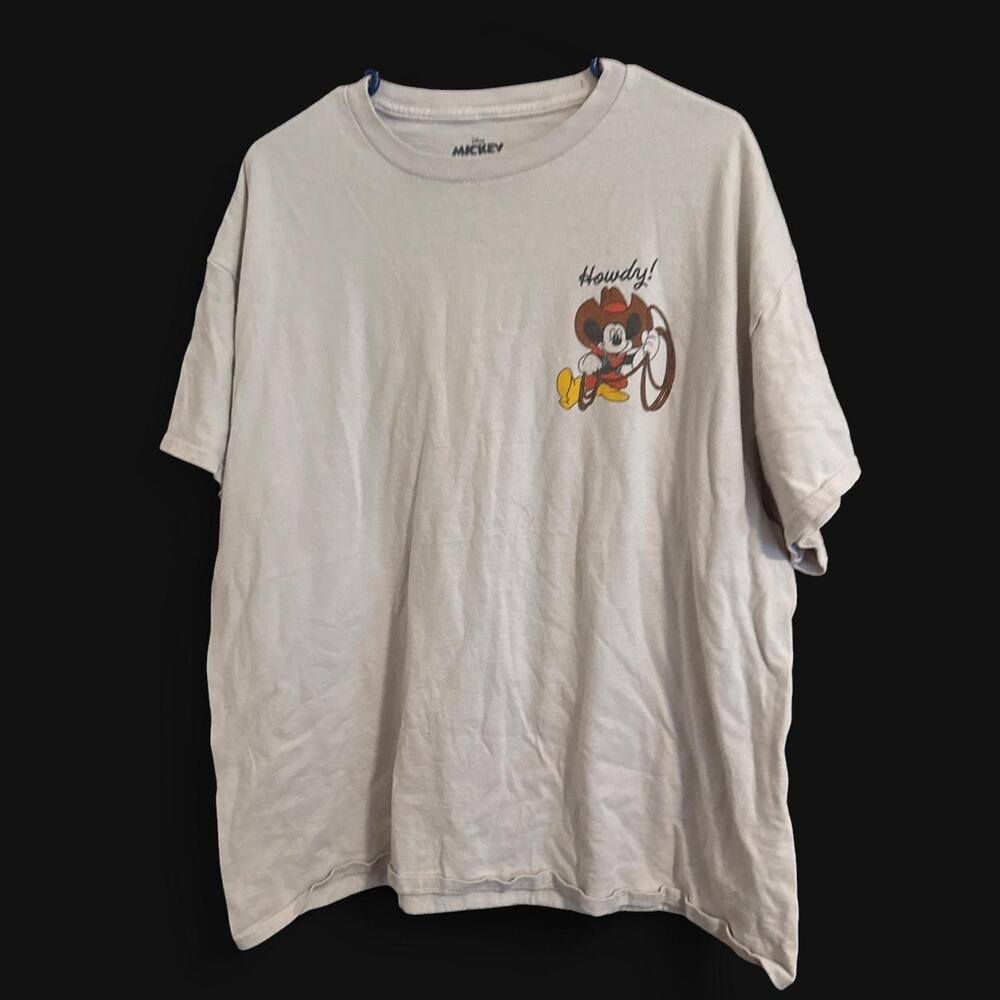 Disney mickey mouse cowboy tee